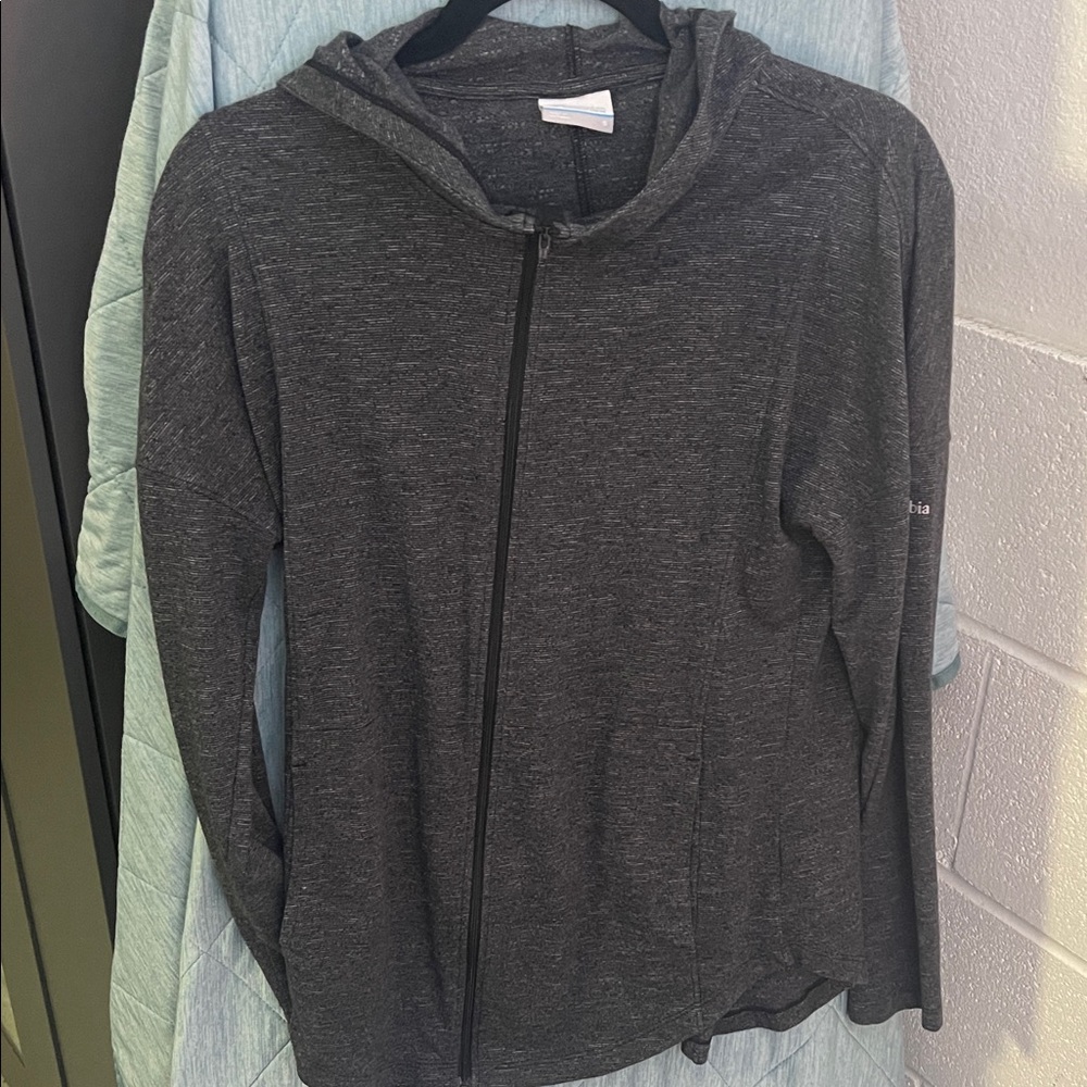 Columbia Charcoal Full-Zip Jacket